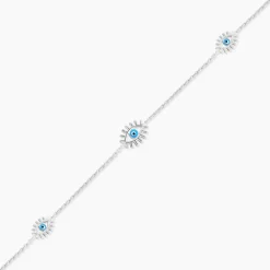 Bracelet Parad'eyes Argent Blanc