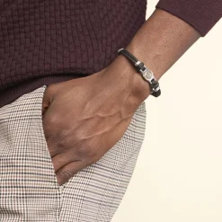 Bracelet Paulette Acier Blanc