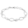 Bracelet Paulita Argent Blanc