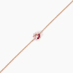 Bracelet Pavel Argent Rose Oxyde De Zirconium