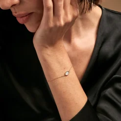 Bracelet Pernia Or Jaune Nacre