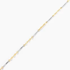 Bracelet Peyronne Or Bicolore