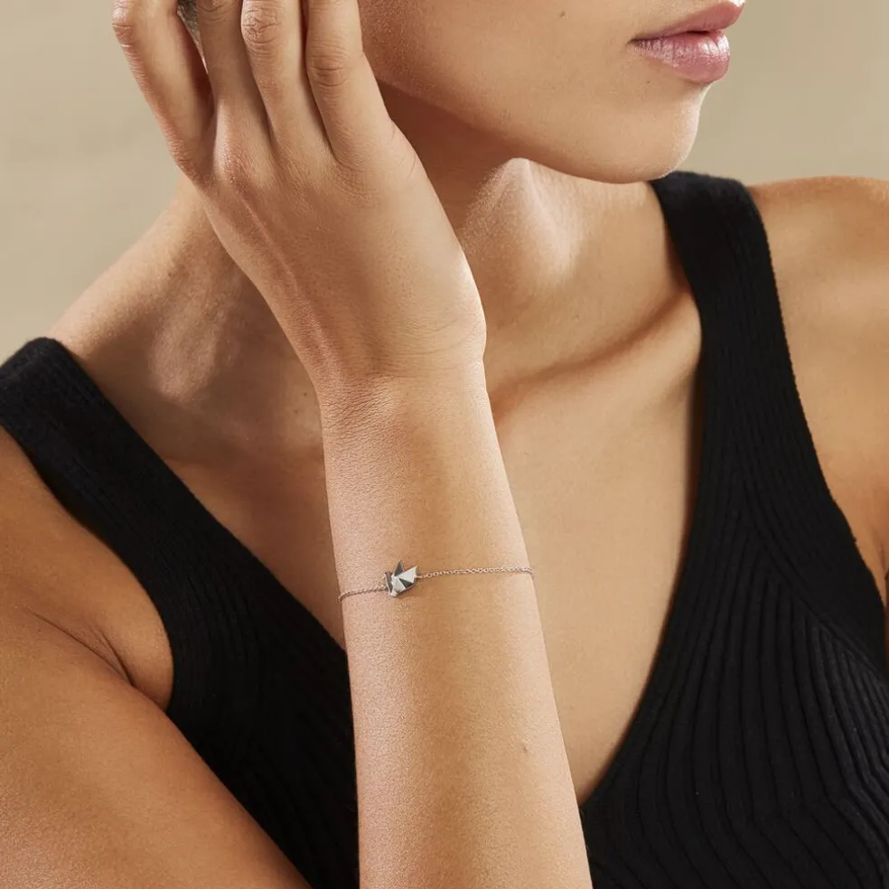 Bracelet Pila Argent Blanc