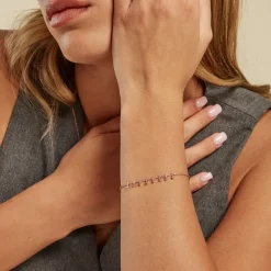 Bracelet Pippa Argent Rose