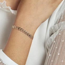 Bracelet Plaqué Or Jaune Jay