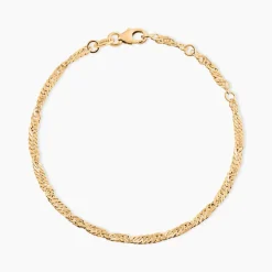 Bracelet Plaqué Or Jaune Leanora