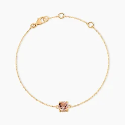 Bracelet Plaqué Or Jaune Nilay Oxyde De Zirconium