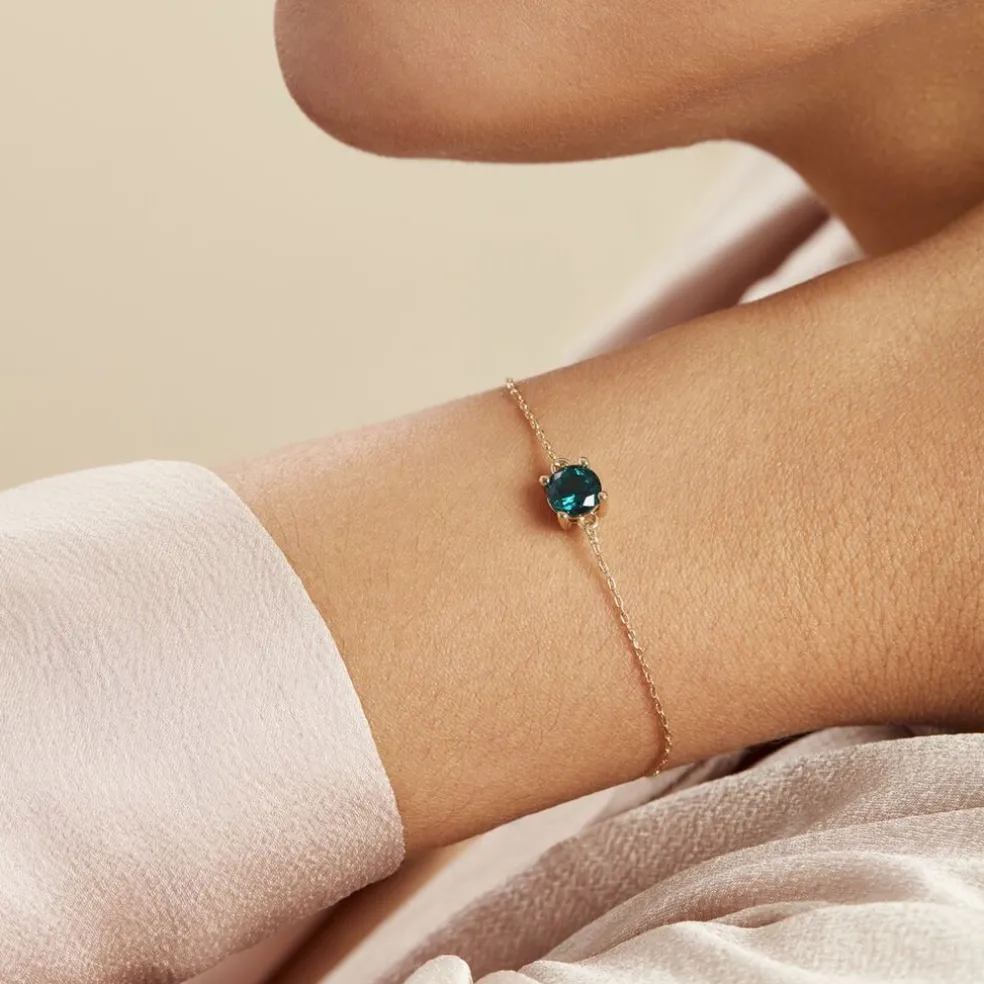 Bracelet Plaqué Or Jaune Nilay Oxyde De Zirconium