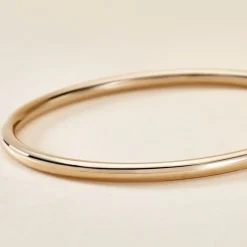 Bracelet Plaqué Or Jonc