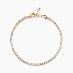 Bracelet Plaqué Or Zoelia Oxydes De Zirconium