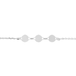 Bracelet Poenui Argent Blanc