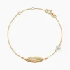 Bracelet Powoo Or Jaune Strass