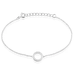Bracelet Prisco Argent Oxyde De Zirconium