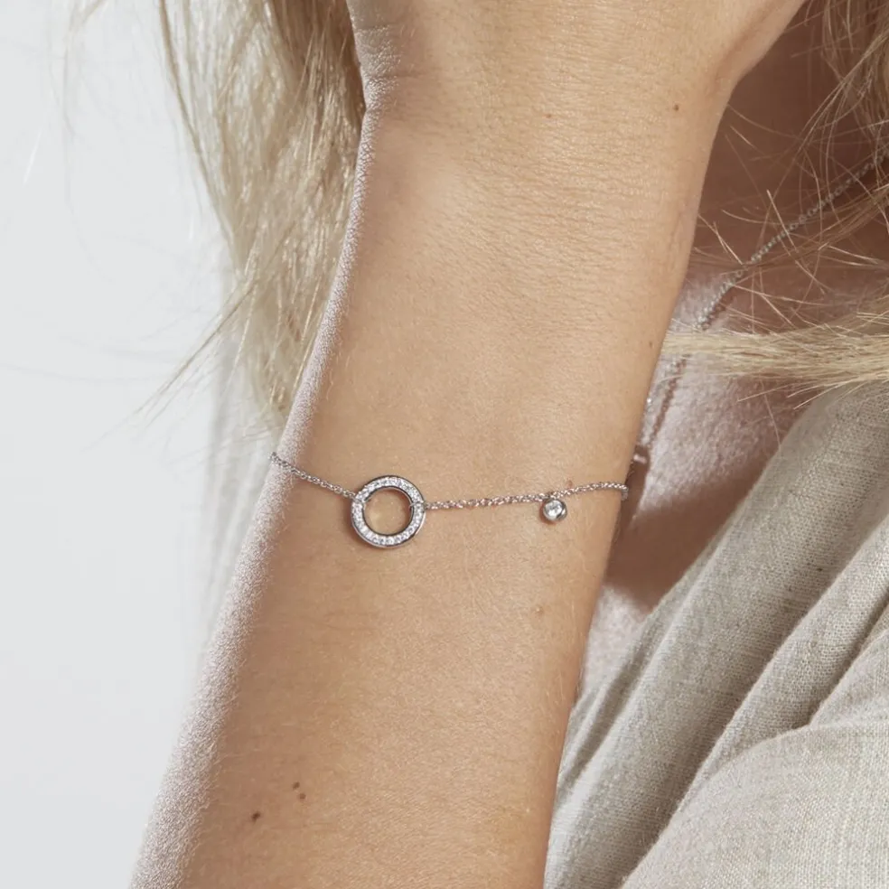 Bracelet Prisco Argent Oxyde De Zirconium