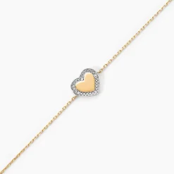 Bracelet Promesse Pour L'eternite Or Jaune Diamant