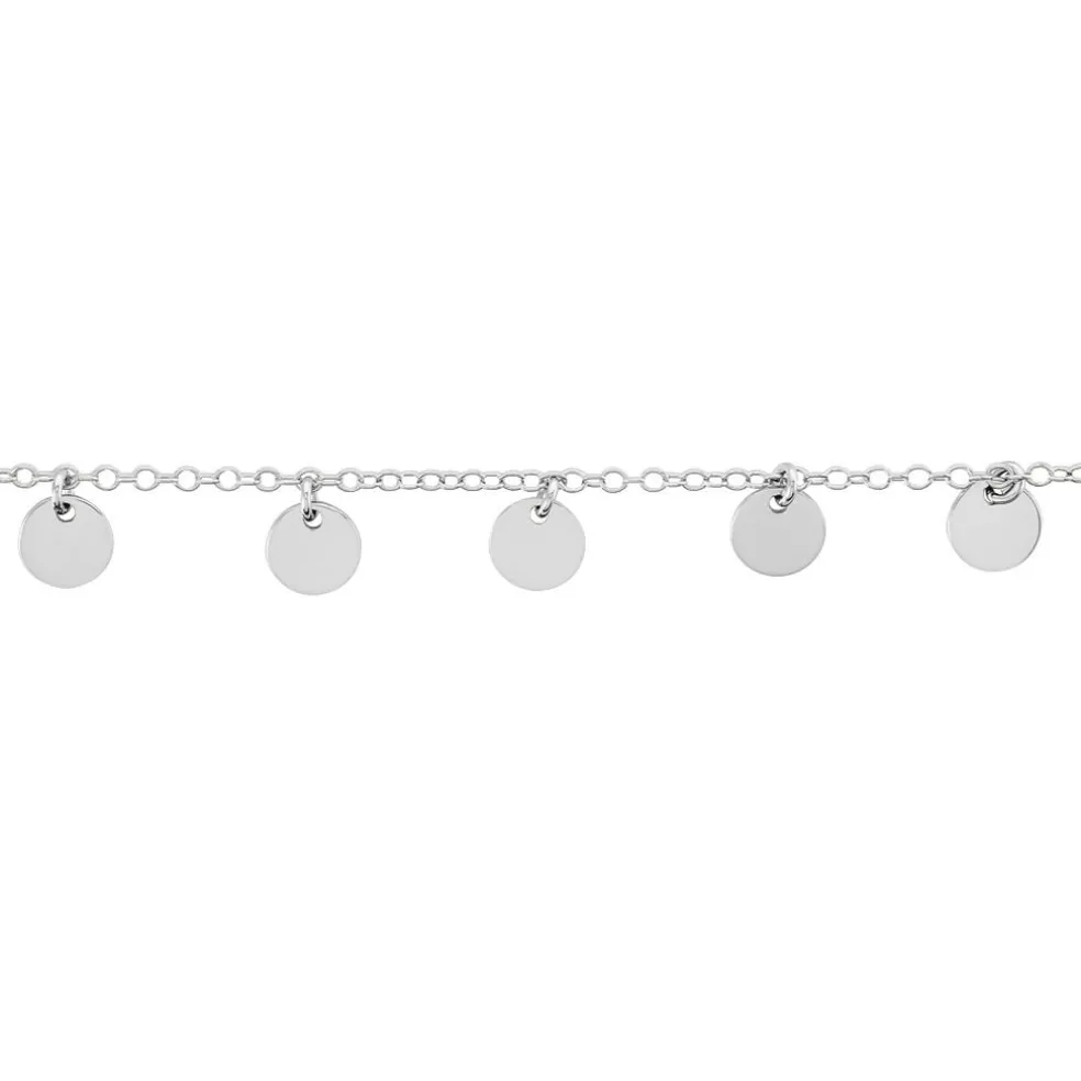 Bracelet Ragavi Argent Blanc