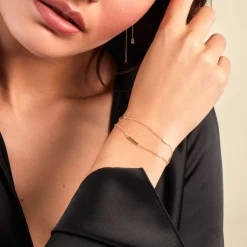 Bracelet Rain Or Jaune