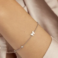 Bracelet Rana Argent Blanc Oxyde De Zirconium