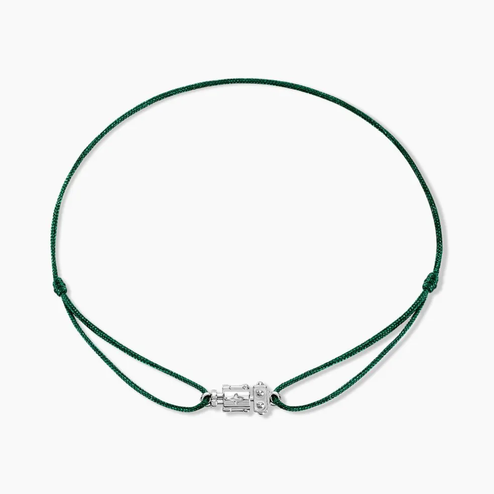 Bracelet Raven Argent Blanc