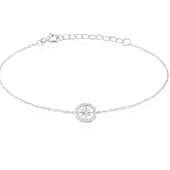 Bracelet Ray Argent Oxyde De Zirconium