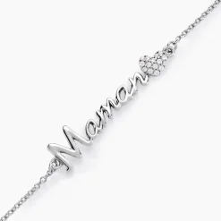 Bracelet Rera Argent Blanc Oxyde De Zirconium