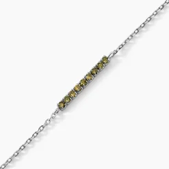 Bracelet Rio Tennis Argent Blanc Oxyde De Zirconium