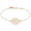 Bracelet Rotonda Argent Rose