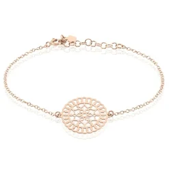Bracelet Rotonda Argent Rose