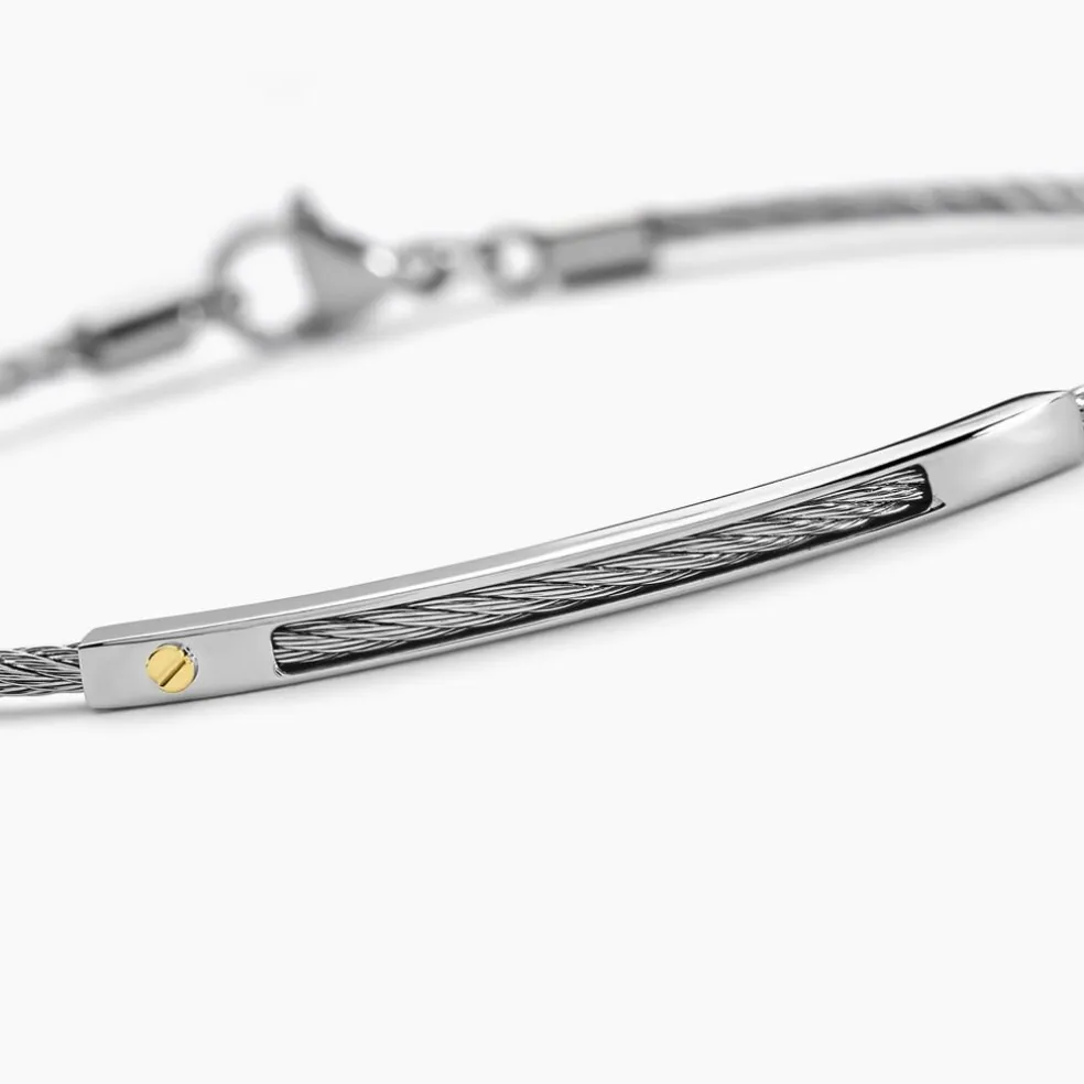 Bracelet Royan Acier Bicolore