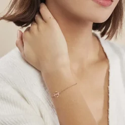 Bracelet Sacha Argent Rose