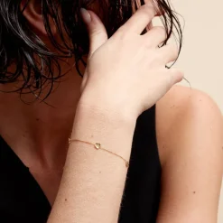 Bracelet Sakura Love Or Jaune