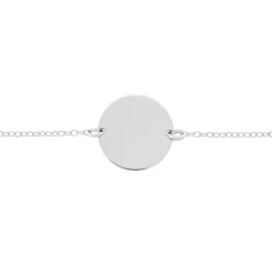 Bracelet Salematou Argent Blanc