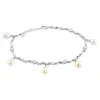 Bracelet Salomee Argent Blanc Perle De Culture