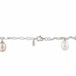Bracelet Salomee Argent Blanc Perle De Culture