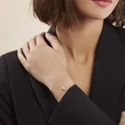 Bracelet Samia Argent Blanc Oxyde De Zirconium