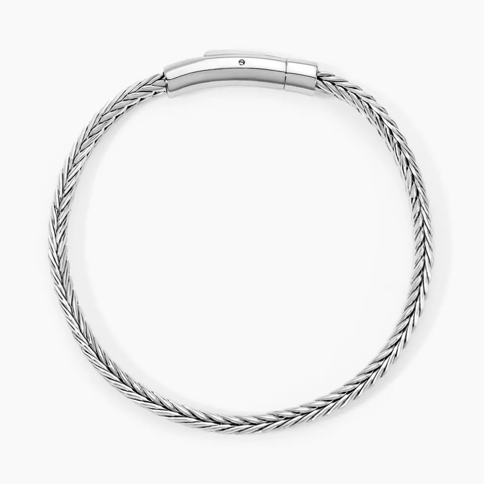 Bracelet Sango Acier Blanc