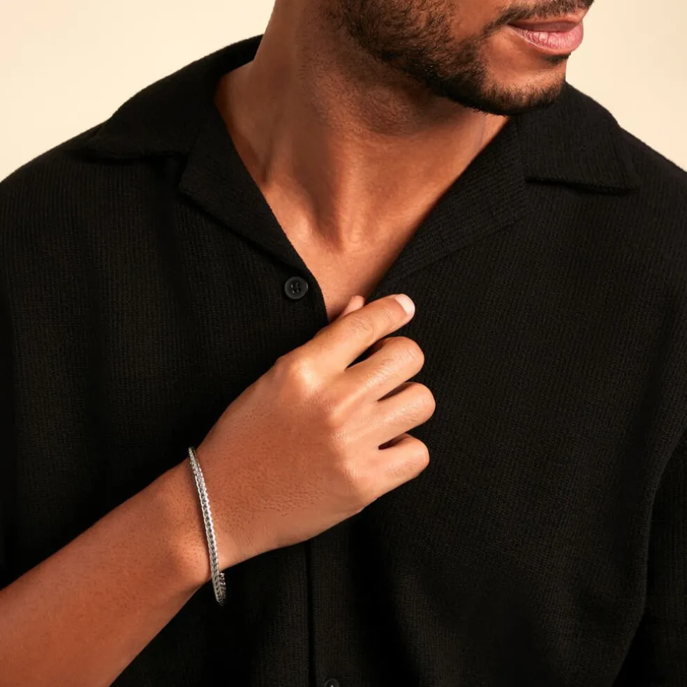 Bracelet Sango Acier Blanc