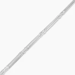 Bracelet Santoline Argent Blanc