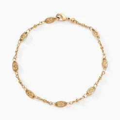 Bracelet Saraï Plaqué Or Doré