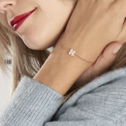 Bracelet Sendai Plaqué Or Jaune Oxyde De Zirconium