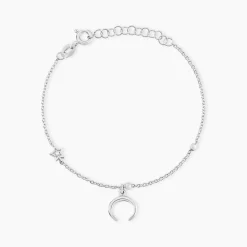 Bracelet Serenella Argent Blanc Oxyde De Zirconium