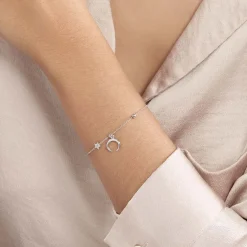 Bracelet Serenella Argent Blanc Oxyde De Zirconium