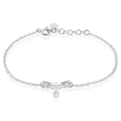 Bracelet Sevinc Argent Blanc