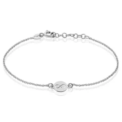 Bracelet Shereen Argent Blanc