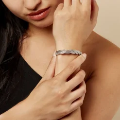 Bracelet Sheridan Argent Blanc