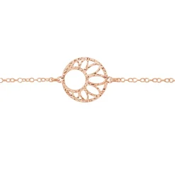 Bracelet Slorane Argent Rose