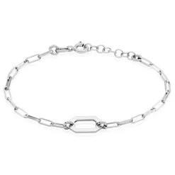 Bracelet Soho Argent Blanc