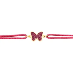 Bracelet Solena Papillon Or Jaune