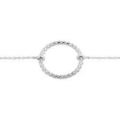 Bracelet Sowa Argent Blanc Oxyde De Zirconium