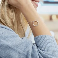 Bracelet Sowa Argent Blanc Oxyde De Zirconium